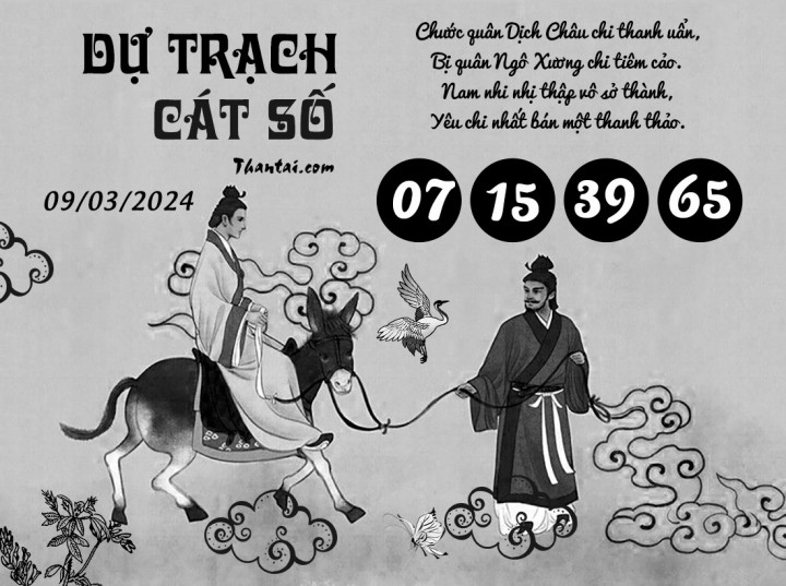 DỰ TRẠCH CÁT SỐ 23/02/2024