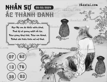 NHẪN SỰ ẮC THÀNH DANH 09/03/2024