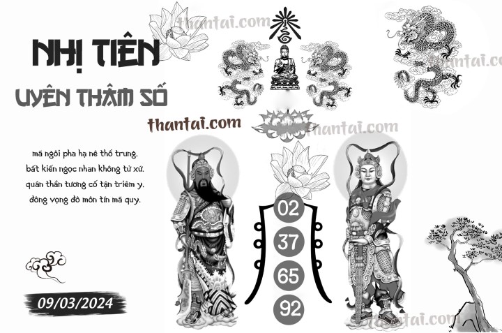 NHỊ TIÊN UYÊN THÂM SỐ 23/02/2024