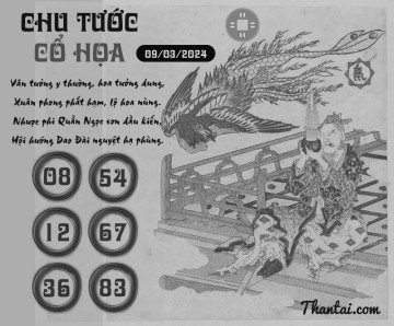 CHU TƯỚC CỔ HỌA 09/03/2024