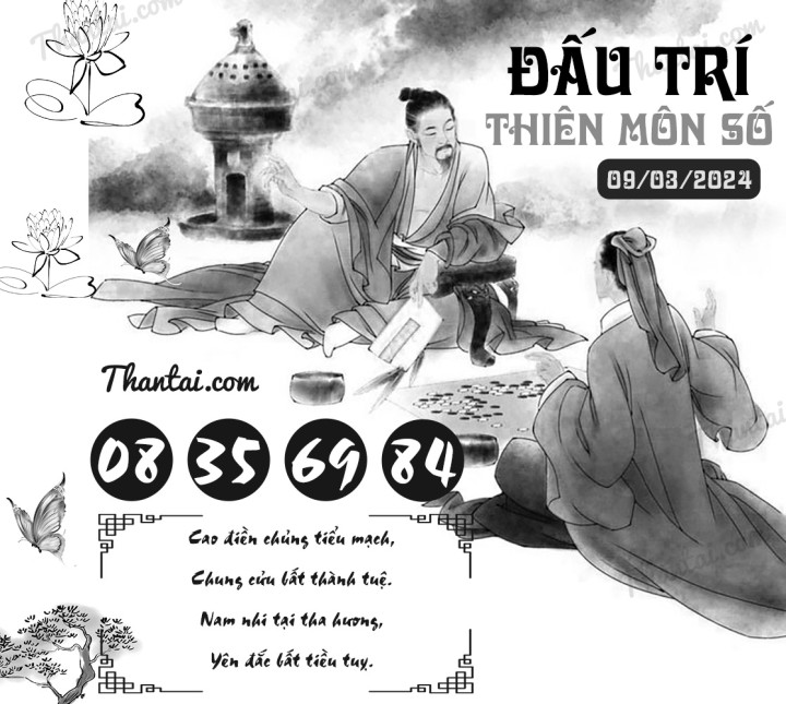 ĐẤU TRÍ THIÊN MÔN SỐ 23/02/2024