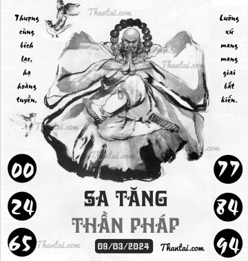 SA TĂNG THẦN PHÁP 09/03/2024