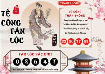 Tế Công Tán Lộc 10/03/2024