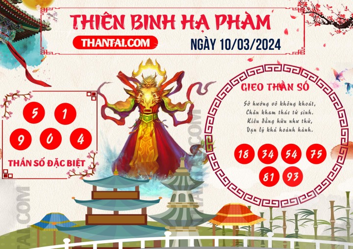 Thiên Binh Hạ Phàm 24/02/2024