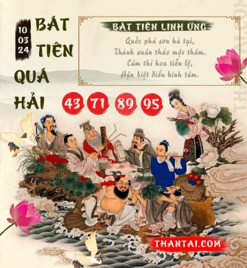 BÁT TIÊN QUÁ HẢI 10/03/2024