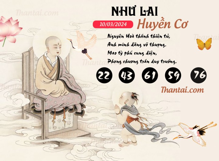 NHƯ LAI HUYỀN CƠ 24/02/2024