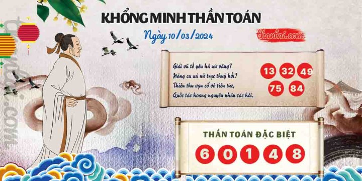 Khổng Minh Thần Toán 24/02/2024