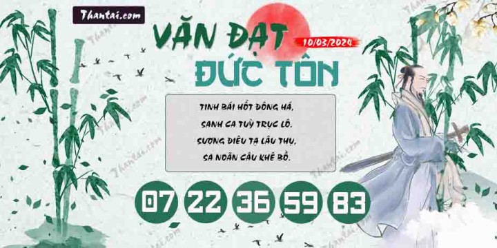 Văn Đạt Đức Tôn 24/02/2024