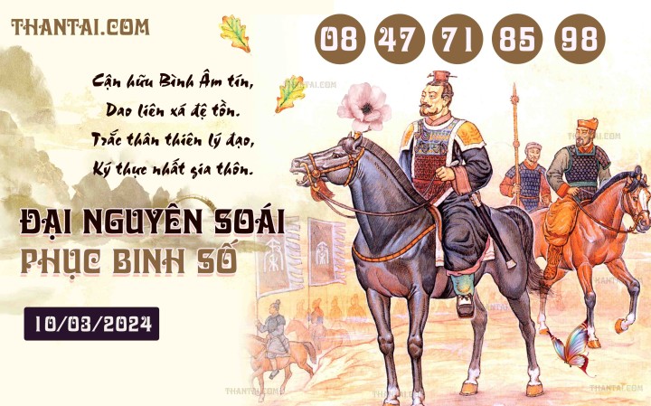 Đại Nguyên Soái 24/02/2024