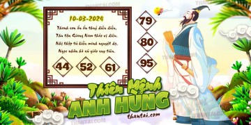 THIÊN MỆNH ANH HÙNG 10/03/2024