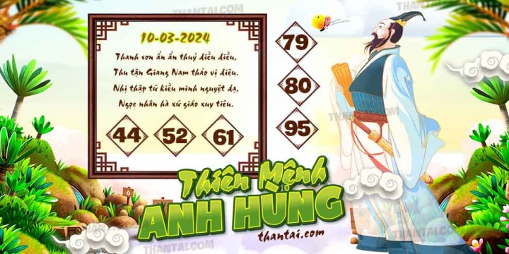 THIÊN MỆNH ANH HÙNG 24/02/2024