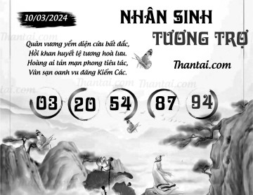 NHÂN SINH TƯƠNG TRỢ 10/03/2024