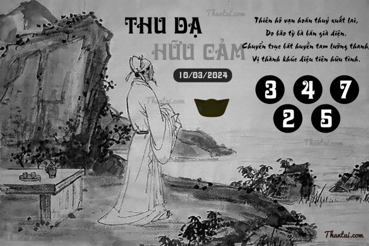 THU DẠ HỮU CẢM 24/02/2024