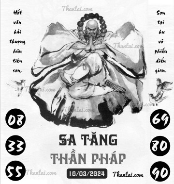 SA TĂNG THẦN PHÁP 10/03/2024