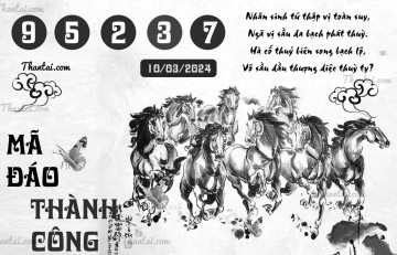 MÃ ĐÁO THÀNH CÔNG 10/03/2024