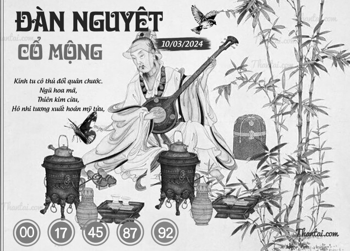 ĐÀN NGUYỆT CỔ MỘNG 24/02/2024