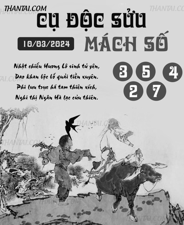 CỤ ĐỘC SỬU MÁCH SỐ 24/02/2024