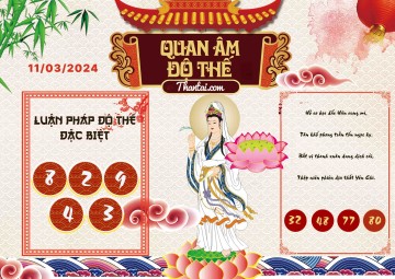 Quan Âm Độ Thế 11/03/2024