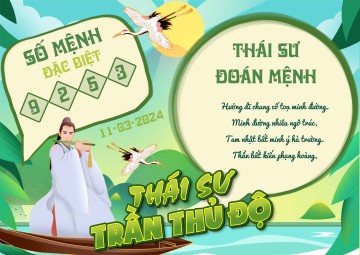 Thái Sư Trần Thủ Độ 11/03/2024