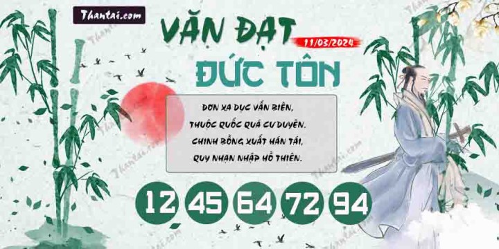 Văn Đạt Đức Tôn 25/02/2024