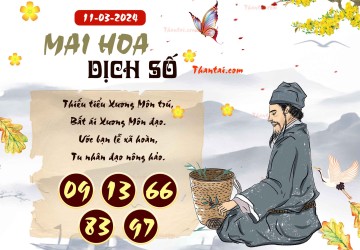 Mai Hoa Dịch Số 11/03/2024