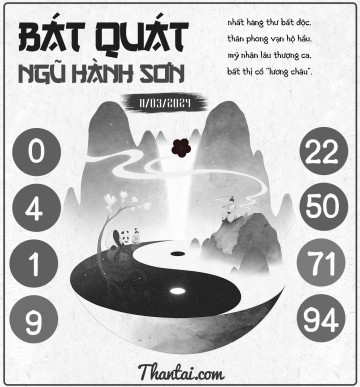 BÁT QUÁI NGŨ HÀNH SƠN 11/03/2024