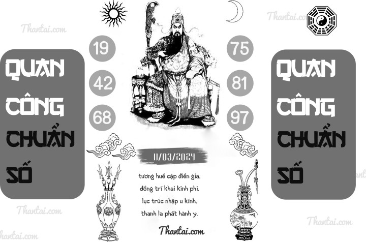 QUAN CÔNG CHUẨN SỐ 25/02/2024