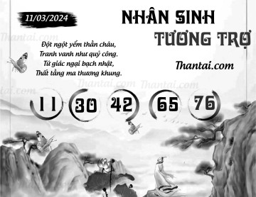 NHÂN SINH TƯƠNG TRỢ 11/03/2024