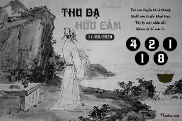 THU DẠ HỮU CẢM 11/03/2024