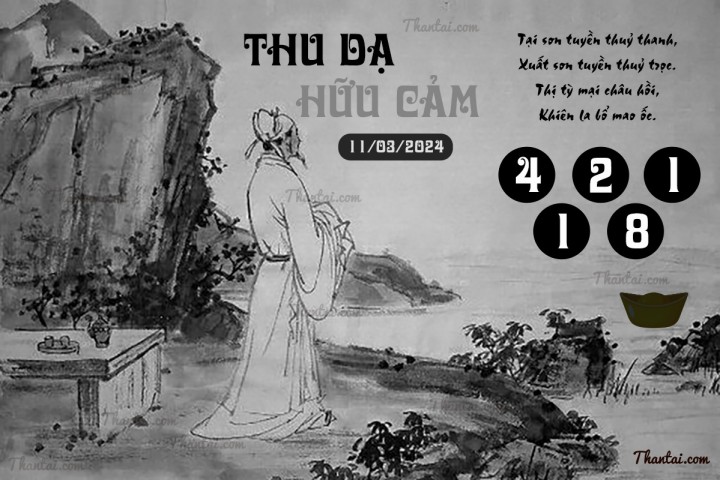 THU DẠ HỮU CẢM 25/02/2024