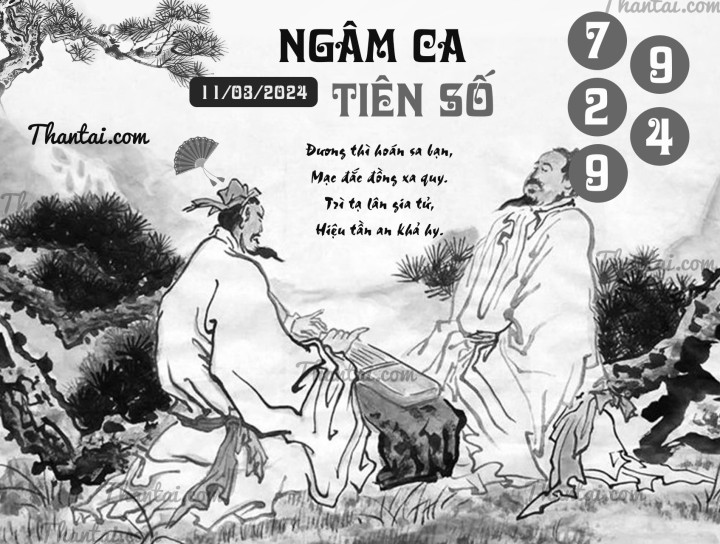 NGÂM CA TIÊN SỐ 25/02/2024