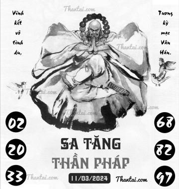 SA TĂNG THẦN PHÁP 11/03/2024