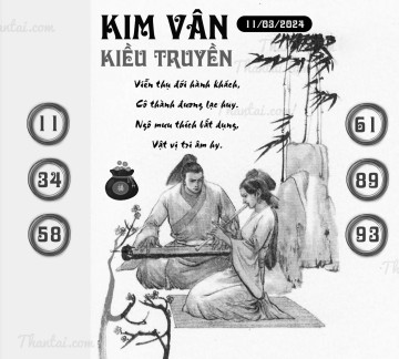 KIM VÂN KIỀU TRUYỀN 11/03/2024