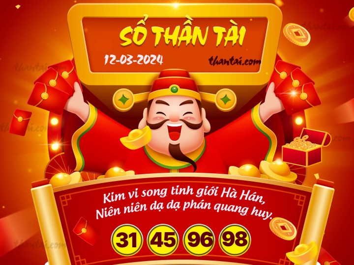 SỔ THẦN TÀI 26/02/2024