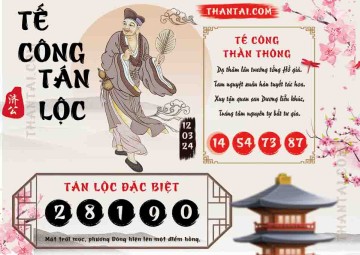 Tế Công Tán Lộc 12/03/2024