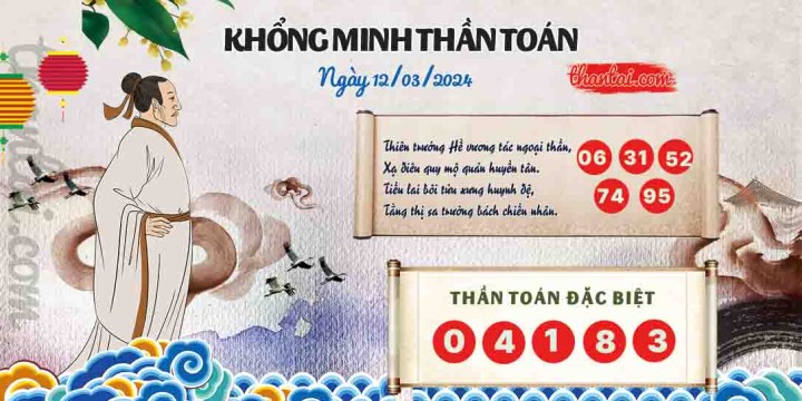 Khổng Minh Thần Toán 26/02/2024