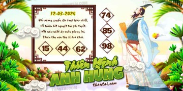 THIÊN MỆNH ANH HÙNG 12/03/2024