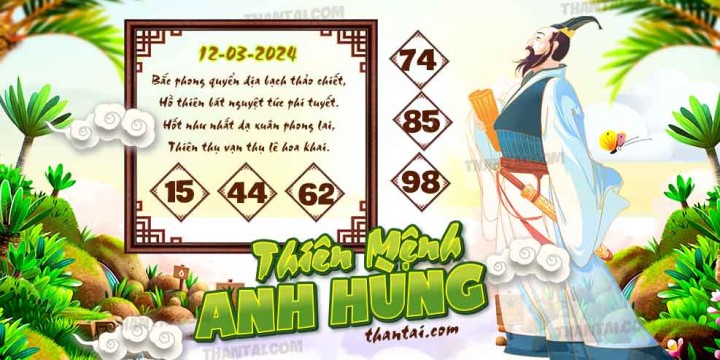 THIÊN MỆNH ANH HÙNG 26/02/2024