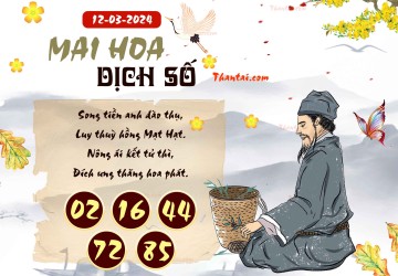 Mai Hoa Dịch Số 12/03/2024