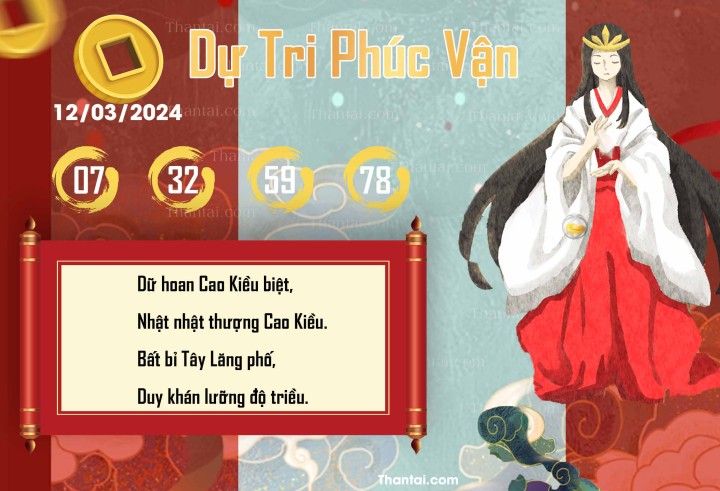 DỰ TRI PHÚC VẬN 26/02/2024