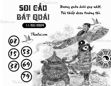 SOI CẦU BÁT QUÁI 12/03/2024