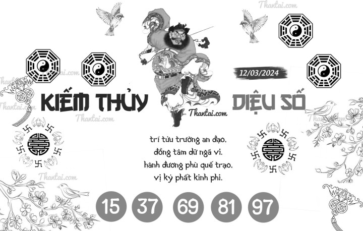 KIẾM THỦY DIỆU SỐ 26/02/2024