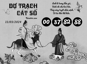 DỰ TRẠCH CÁT SỐ 12/03/2024