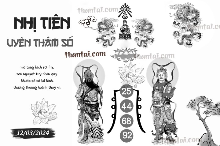 NHỊ TIÊN UYÊN THÂM SỐ 26/02/2024