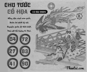 CHU TƯỚC CỔ HỌA 12/03/2024