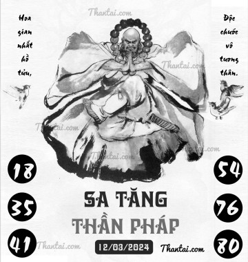 SA TĂNG THẦN PHÁP 12/03/2024