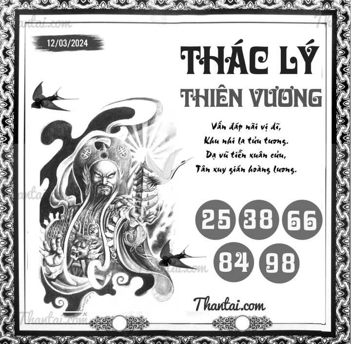 THÁC LÝ THIÊN VƯƠNG 26/02/2024