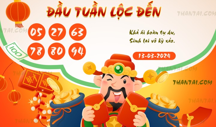 ĐẦU TUẦN LỘC ĐẾN 27/02/2024