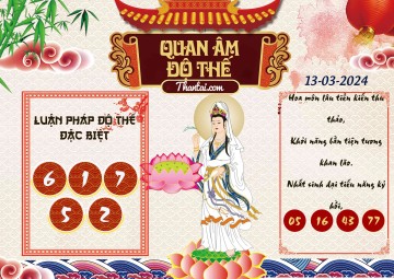 Quan Âm Độ Thế 13/03/2024