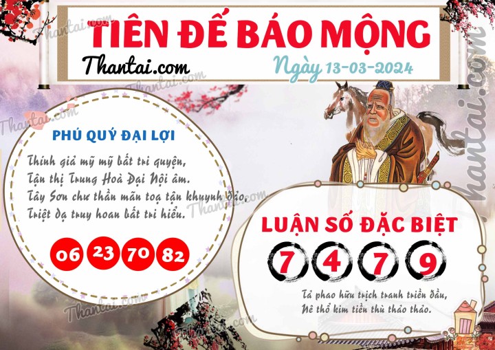 Tiên Đế Báo Mộng 27/02/2024